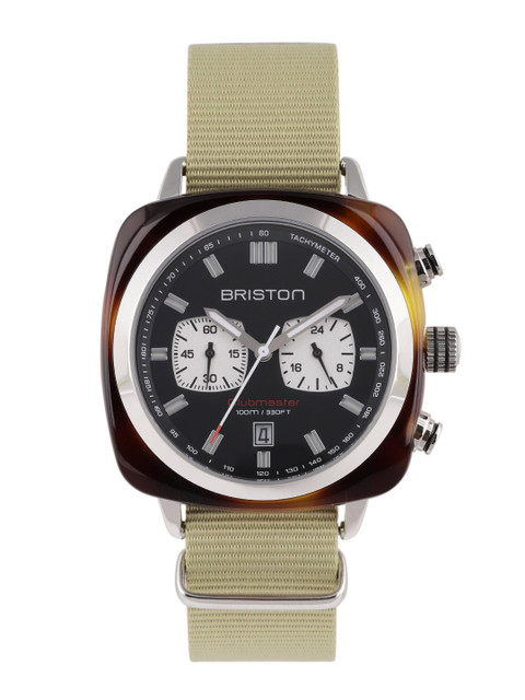 

BRISTON Men Black Analogue Watch 17142.SA.TS.1.NK
