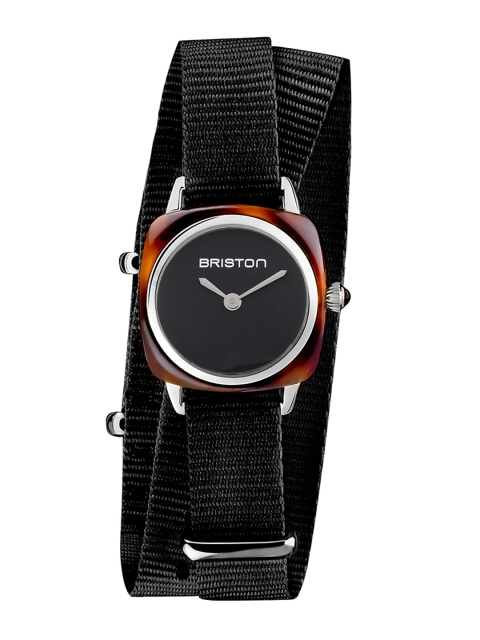 

BRISTON Women Black Analogue Watch 19924.SA.T.1.NB