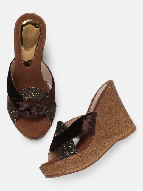 

Catwalk Women Brown Embellished Sandals