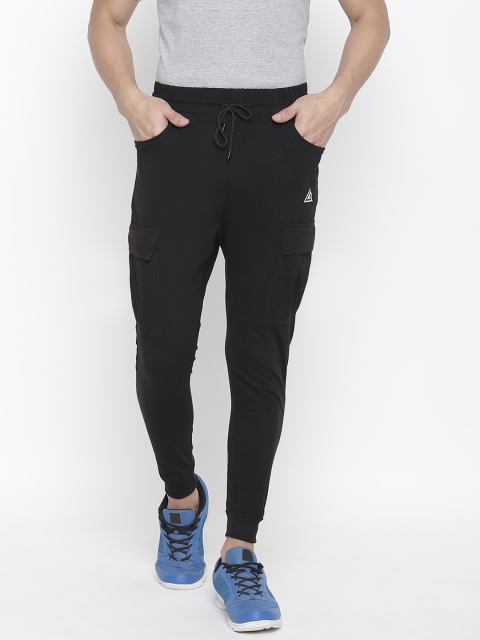

Aesthetic Bodies Men Black Slim Fit Solid Joggers