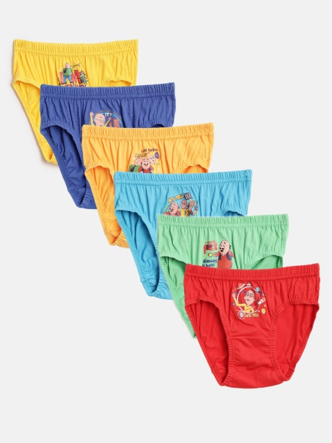 

Bodycare Kids Boys Pack of 6 Assorted Briefs 849ABCABC-65, Multi