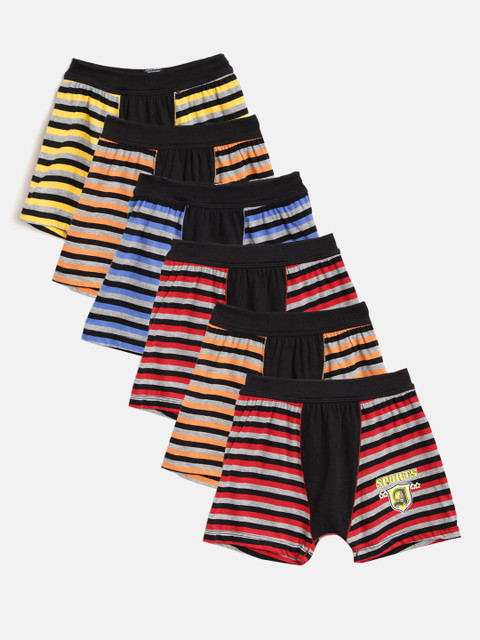 

Bodycare Kids Boys Pack of 6 Assorted Trunks