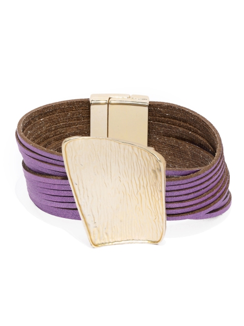 

Blisscovered Women Purple Multistranded Bracelet