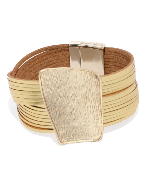 

Blisscovered Women Gold-Toned Multistrand Bracelet