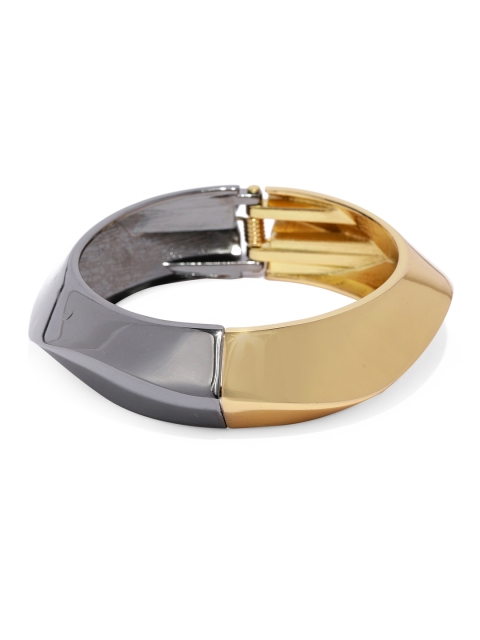 

Blisscovered Metallic & Gold-Toned Cuff Bracelet