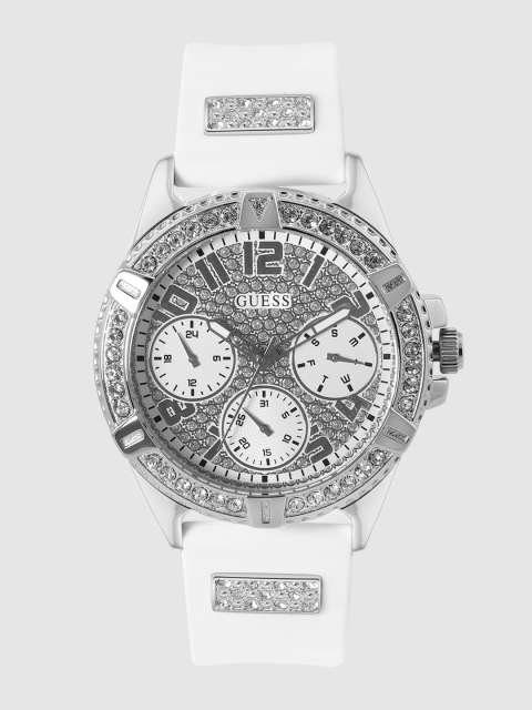 

GUESS Women Silver-Toned Analogue Watch W1160L4