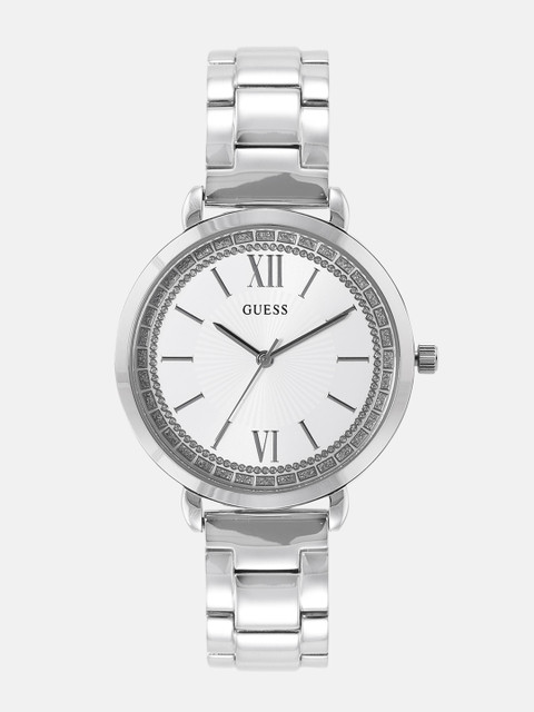 

GUESS Women Silver-Toned Analogue Watch W1231L1