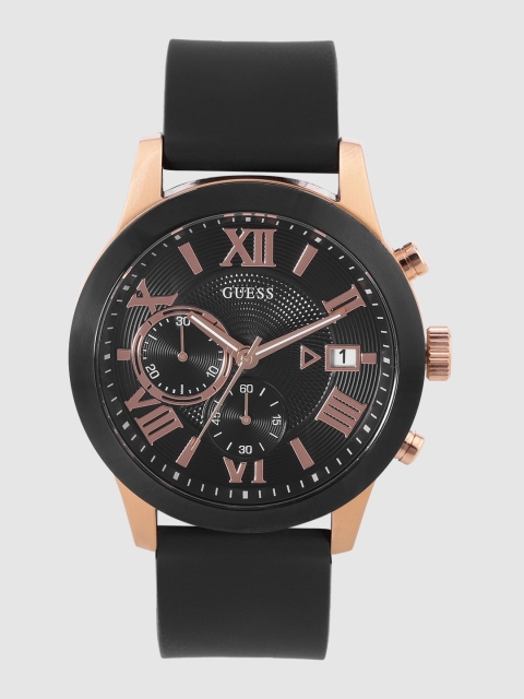 

GUESS Men Black Chronograph Watch W1055G3