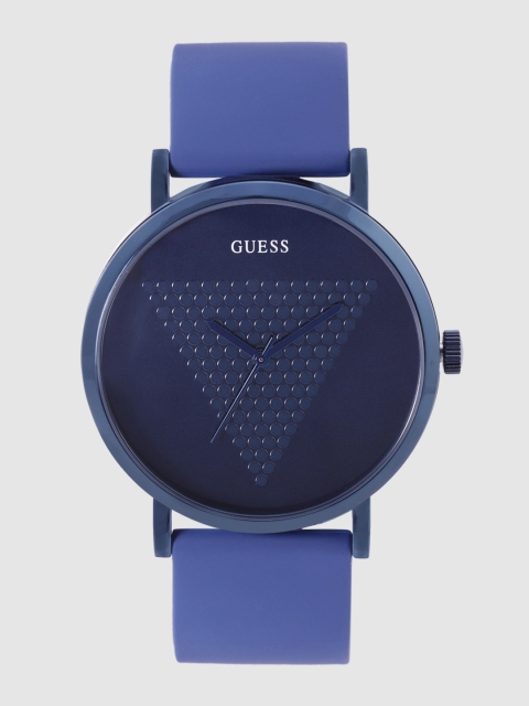 

GUESS Men Navy Blue Analogue Watch W1161G4