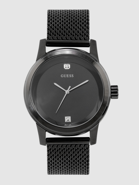 

GUESS Men Black Analogue Watch W0297G1