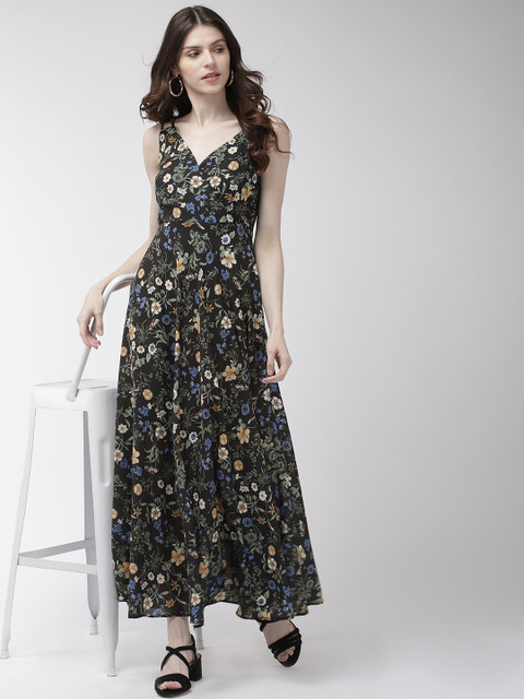 

20Dresses Women Multicoloured Floral Print Maxi Dress, Multi