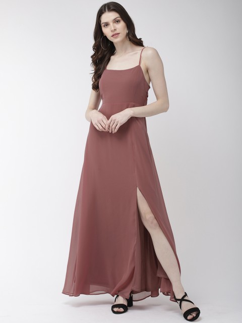 

20Dresses Women Solid Mauve Maxi Dress
