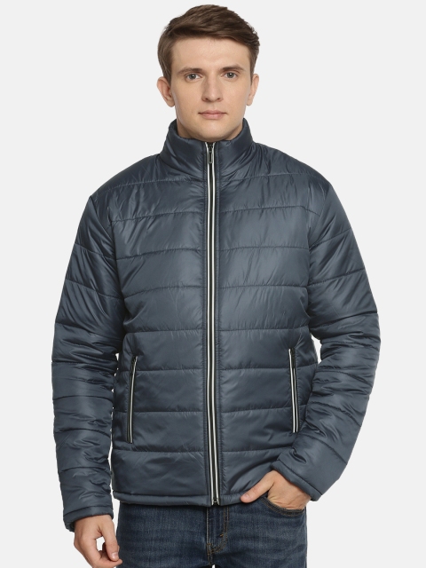 

SPYKAR Men Navy Blue Solid Insulator Puffer Jacket