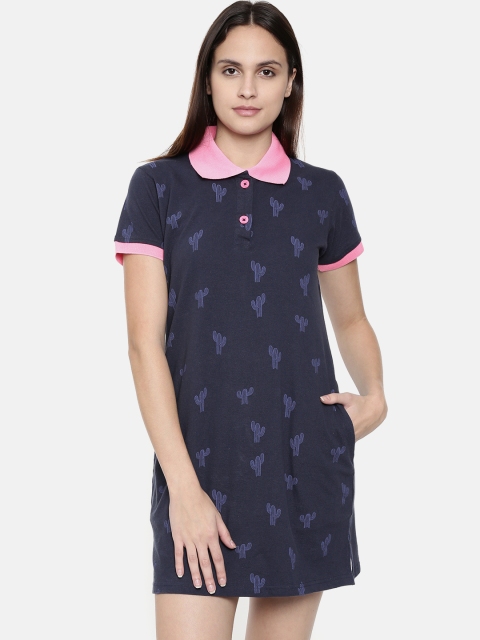 

Clt.s Blue Printed Nightdress