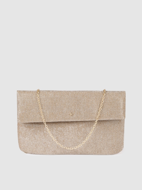 

Accessorize Gold-Toned Textured Clutch