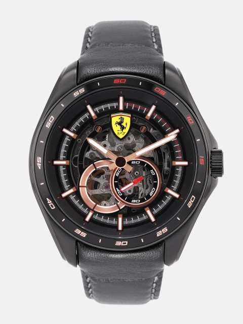 

SCUDERIA FERRARI Speedracer Men Black Analogue Watch 0830688
