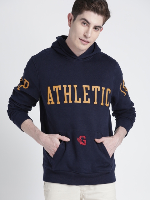 

GAP Men's Logo Sweatshirt, Navy blue