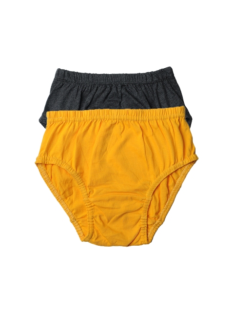

TINY HUG Boys Pack of 2 Assorted Solid Basic Briefs TINYHUG BOYS BRIEF 12
