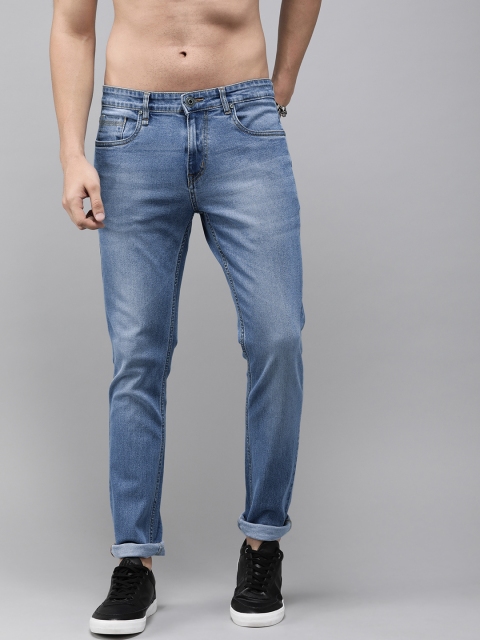 

Roadster Men Blue Skinny Fit Mid-Rise Clean Look Stretchable Jeans