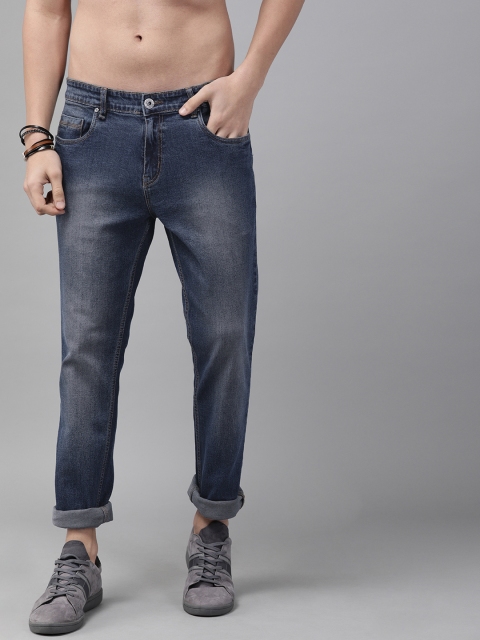 

Roadster Men Blue Skinny Fit Mid-Rise Clean Look Jeans