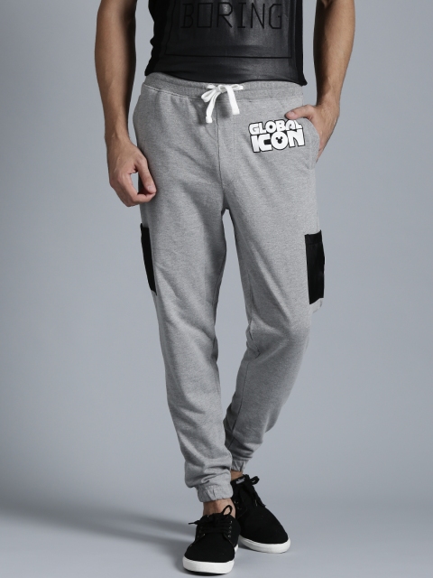 

Kook N Keech Disney Grey Melange Printed Track Pants