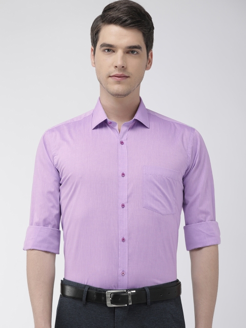 

Park Avenue Men Purple Slim Fit Solid Formal Shirt