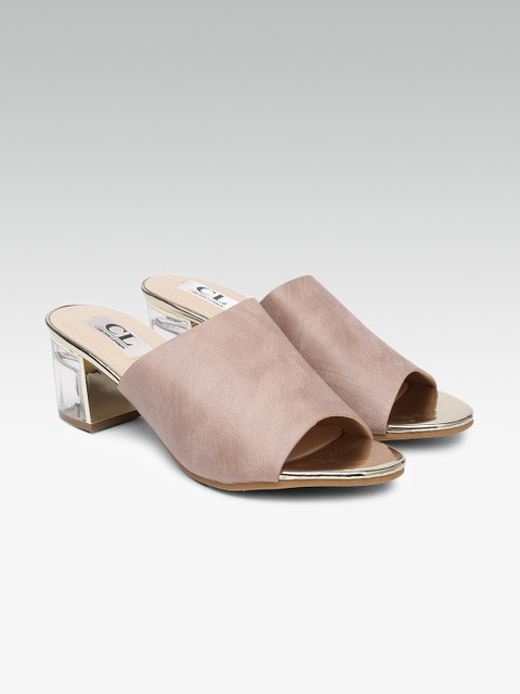 

Carlton London Women Pink Solid Heels