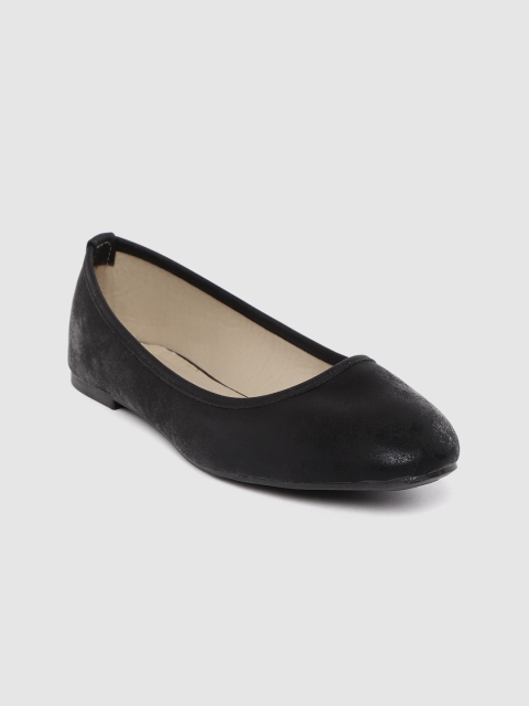 

Allen Solly Women Black Solid Ballerinas