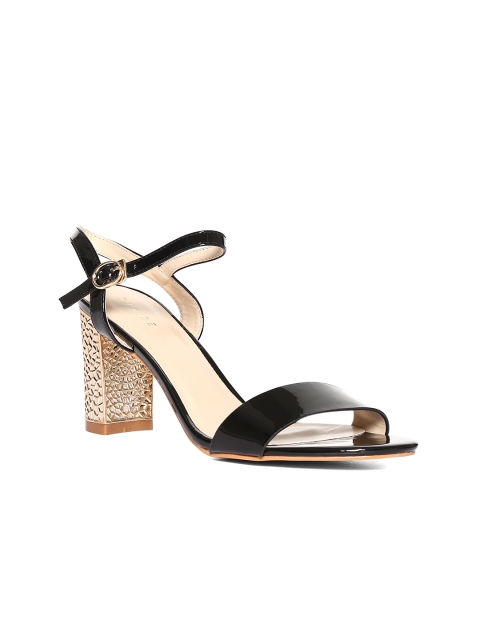 

Stride Women Black Solid Heels
