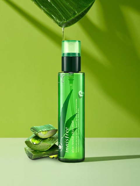 

Innisfree Unisex Aloe Revital Skin Mist 120 ml, Green