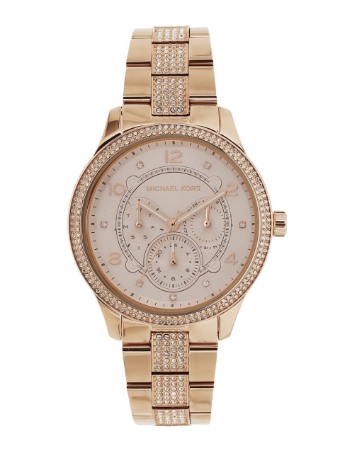 

Michael Kors RUNWAY Women Gold Analogue Watch MK6614