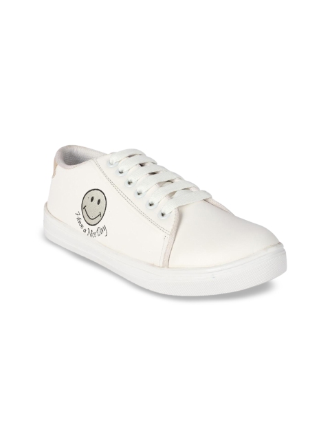 

ZAPATOZ Women White Sneakers