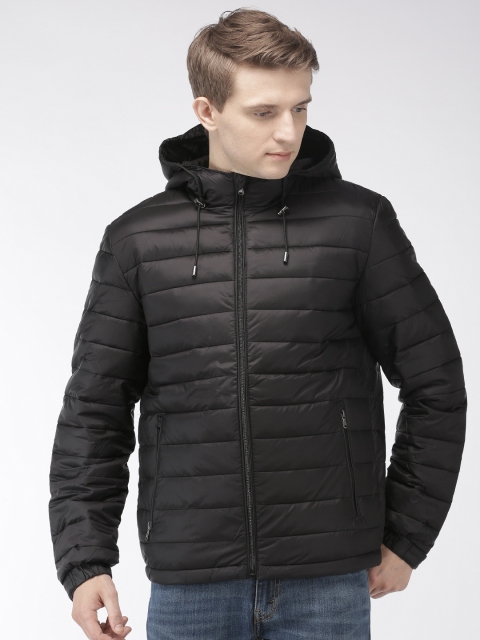 

Celio Men Black Solid Lightweight Puffer Jacket