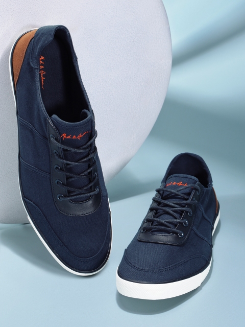

Mast & Harbour Men Navy Blue Sneakers