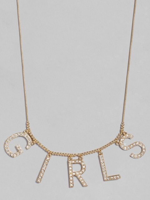 

Accessorize Women Gold-Toned Sparkle Necklace