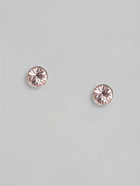 

Accessorize Pink 925 Sterling Silver Circular Studs