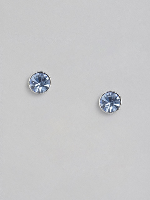 

Accessorize Blue 925 Sterling Silver Circular Studs