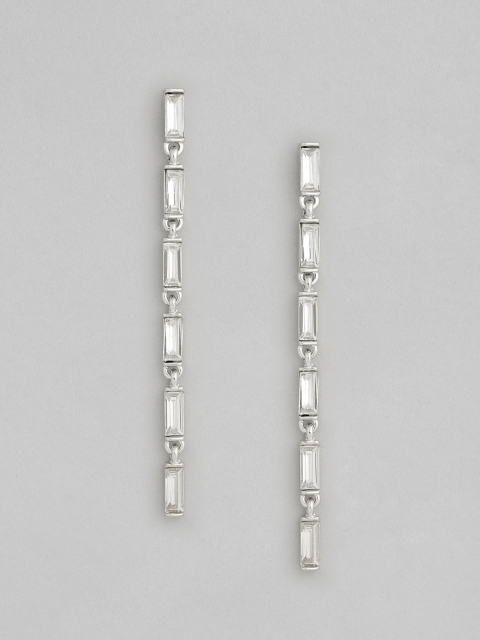 

Accessorize Women Silver-Toned Contemporary Drop Earrings