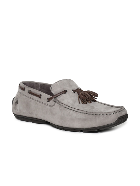 

U.S. Polo Assn. Men Grey Driving Shoes