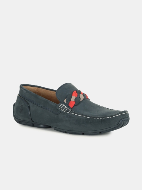 

U.S. Polo Assn. Men Navy Blue Driving Shoes