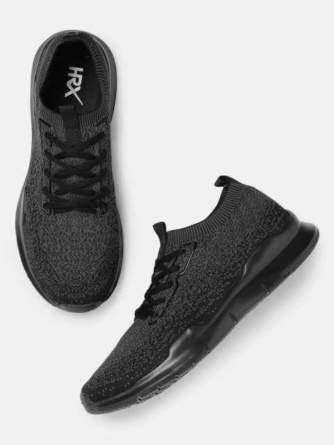 

HRX by Hrithik Roshan Men Black Rep Flex-1 Running Shoes