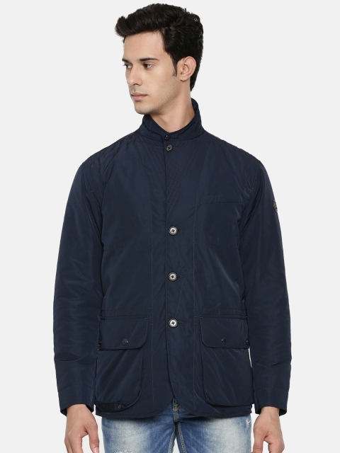 

Polo Ralph Lauren Men Navy Blue Solid Padded Jacket