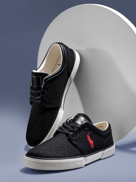 

Polo Ralph Lauren Men Black Sneakers