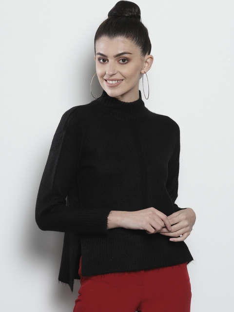 

DOROTHY PERKINS Women Black Solid Sweater