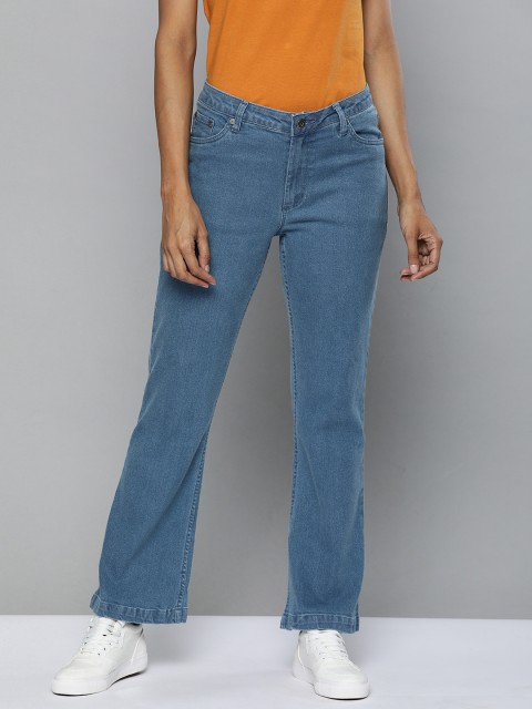 

Chemistry Women Blue Bootcut Mid-Rise Clean Look Stretchable Jeans