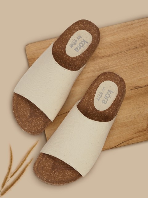 

Kora Collection Off-white Unbleached Sustainable Sandals