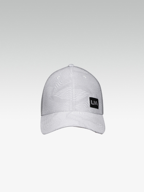 

UNDER ARMOUR Men Grey Printed Blitzing Trucker 3.0 Snapback Cap
