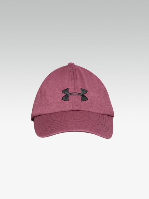 

UNDER ARMOUR Women Burgundy Brand Logo Microthread Renegade Baseball Cap