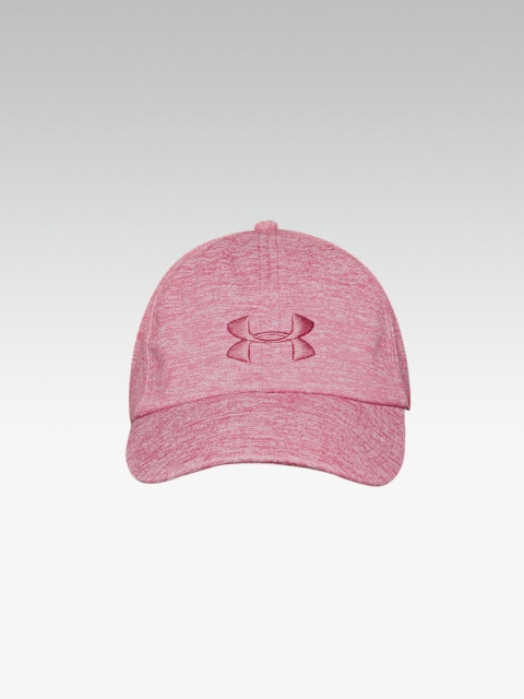 

UNDER ARMOUR Women Pink Solid UA Twisted Renegade Baseball Cap