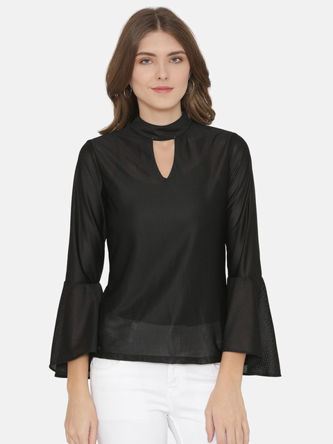 

Yaadleen Women Black Solid Top
